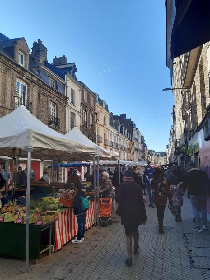 Avec Jardinet Sans Vis A Vis Plein Centre Ville Au Rdc 350M De La Plage ดิเอป ภายนอก รูปภาพ